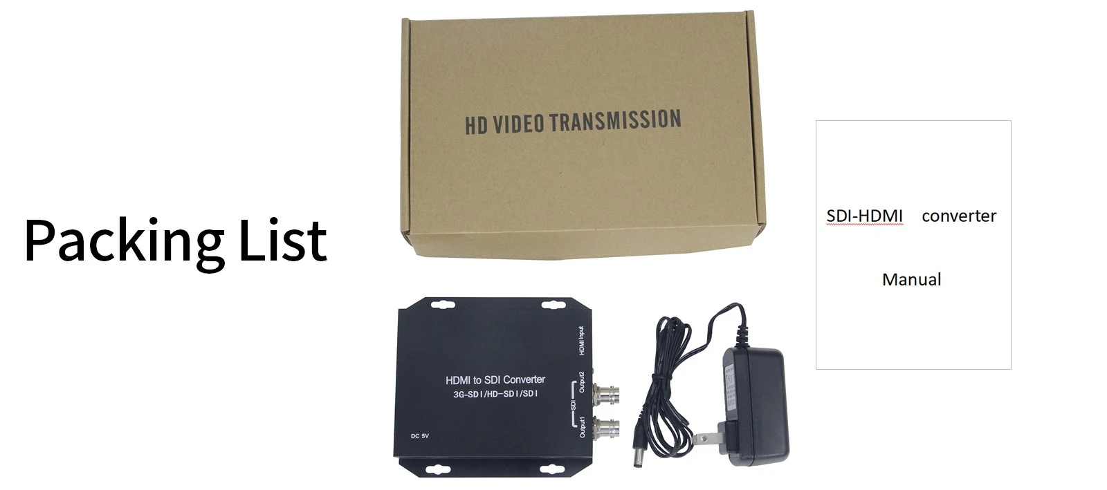 HDMI SDI HDMI SDI